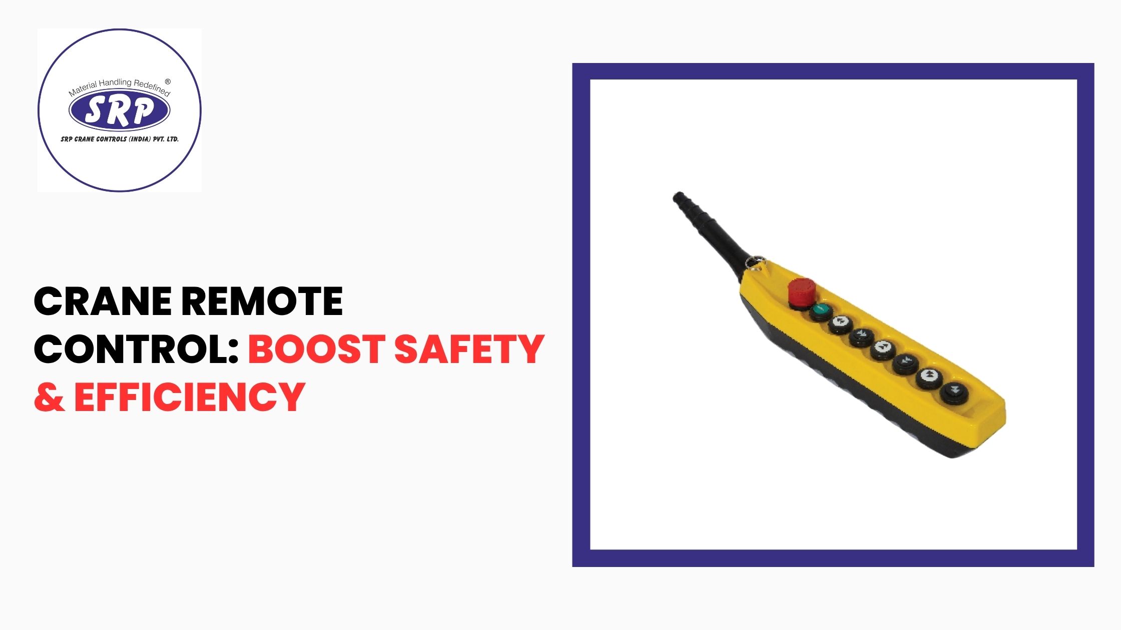 Crane Remote Control: Boost Safety & Efficiency