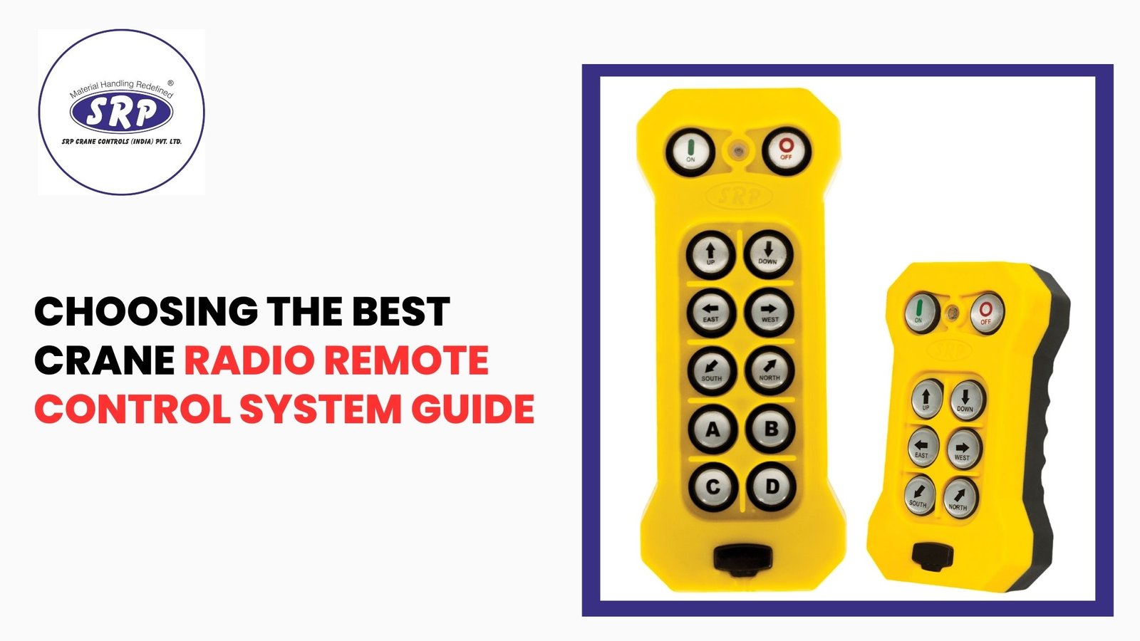 Choosing the Best Crane Radio Remote Control System Guide
