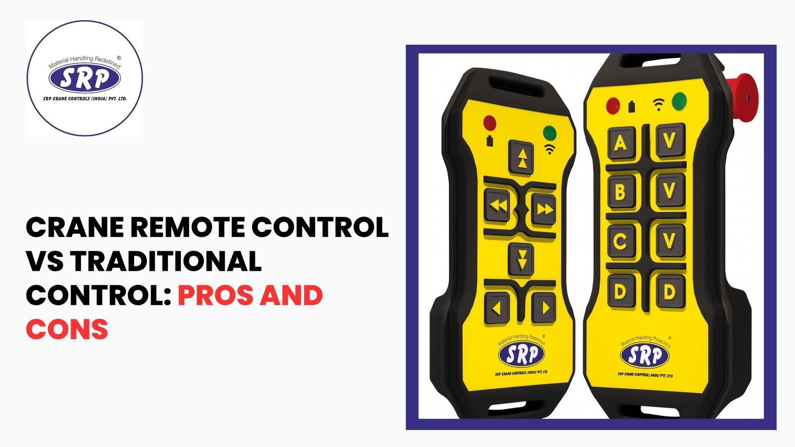 Crane Remote Control vs Traditional Control: Pros and Cons