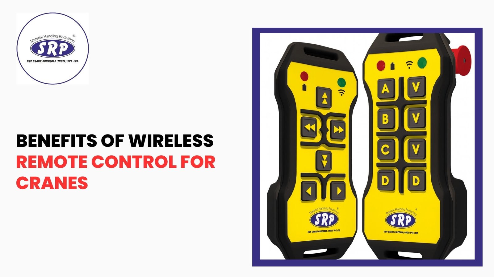 Benefits of Wireless Remote Control for Cranes