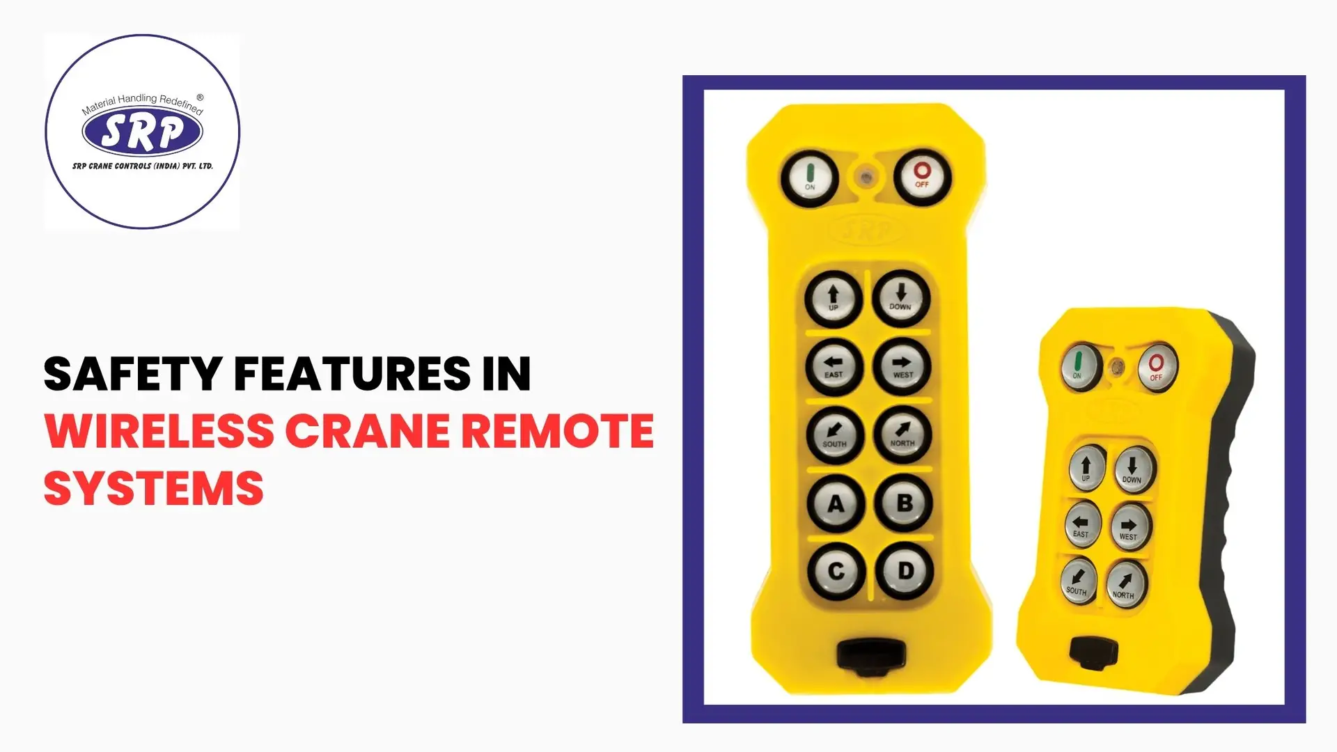 Safety Features in Wireless Crane Remote Systems