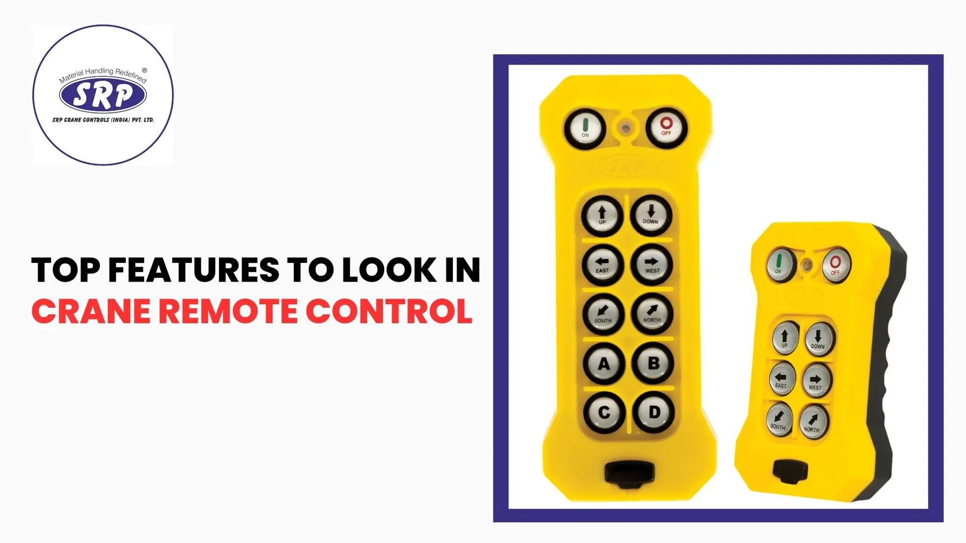 Explore the top features to look in crane remote control systems. Learn about ergonomic designs, long battery life, and high-frequency wireless ranges.